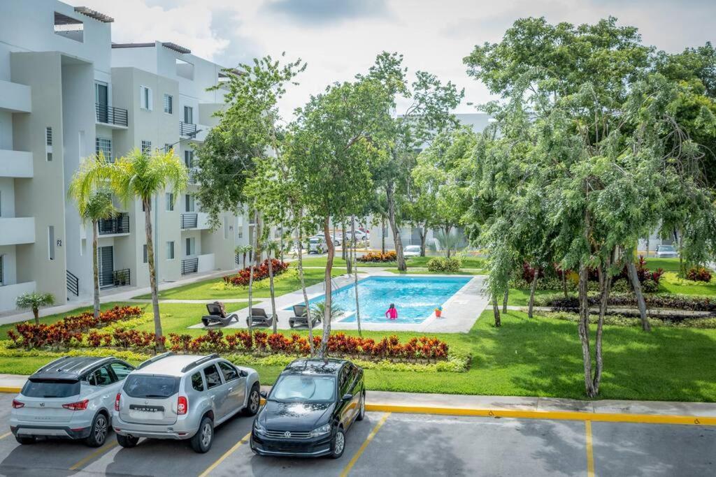 Depto 2 Rec. Con Vista A La Piscina En C. Privada Apartment ปลายาเดลการ์เมน ภายนอก รูปภาพ