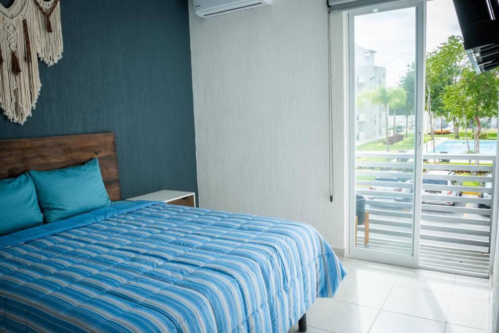 Depto 2 Rec. Con Vista A La Piscina En C. Privada Apartment ปลายาเดลการ์เมน ภายนอก รูปภาพ