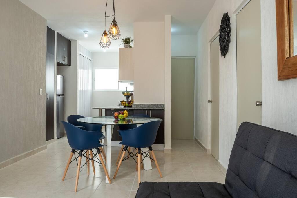 Depto 2 Rec. Con Vista A La Piscina En C. Privada Apartment ปลายาเดลการ์เมน ภายนอก รูปภาพ