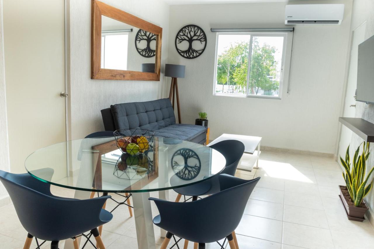 Depto 2 Rec. Con Vista A La Piscina En C. Privada Apartment ปลายาเดลการ์เมน ภายนอก รูปภาพ
